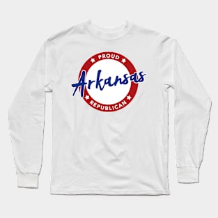 Proud Arkansas Republican Long Sleeve T-Shirt